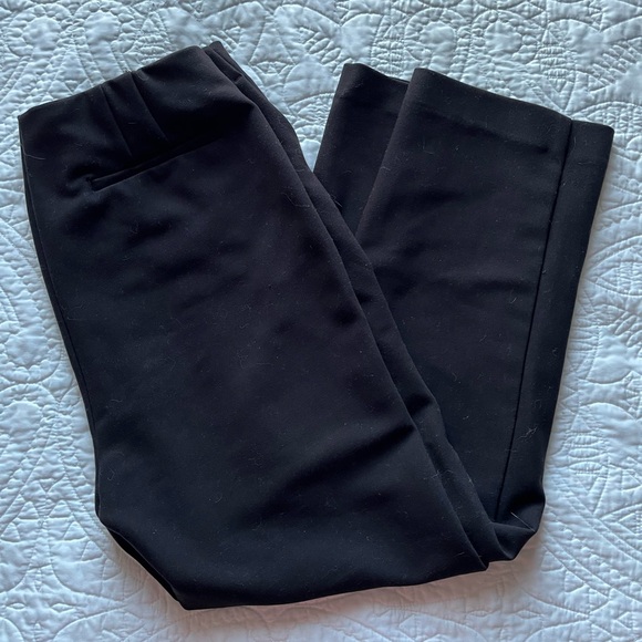 LOFT Pants - LOFT High Waist Elastic Black Dress Pants